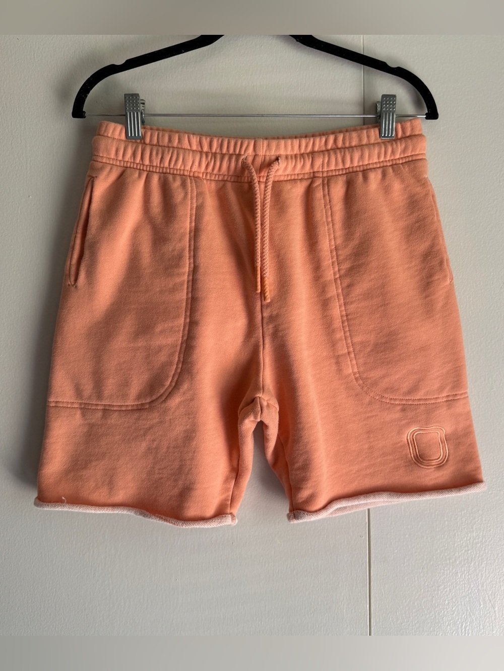 Overtime Men's Orange Sweat Shorts Size Small